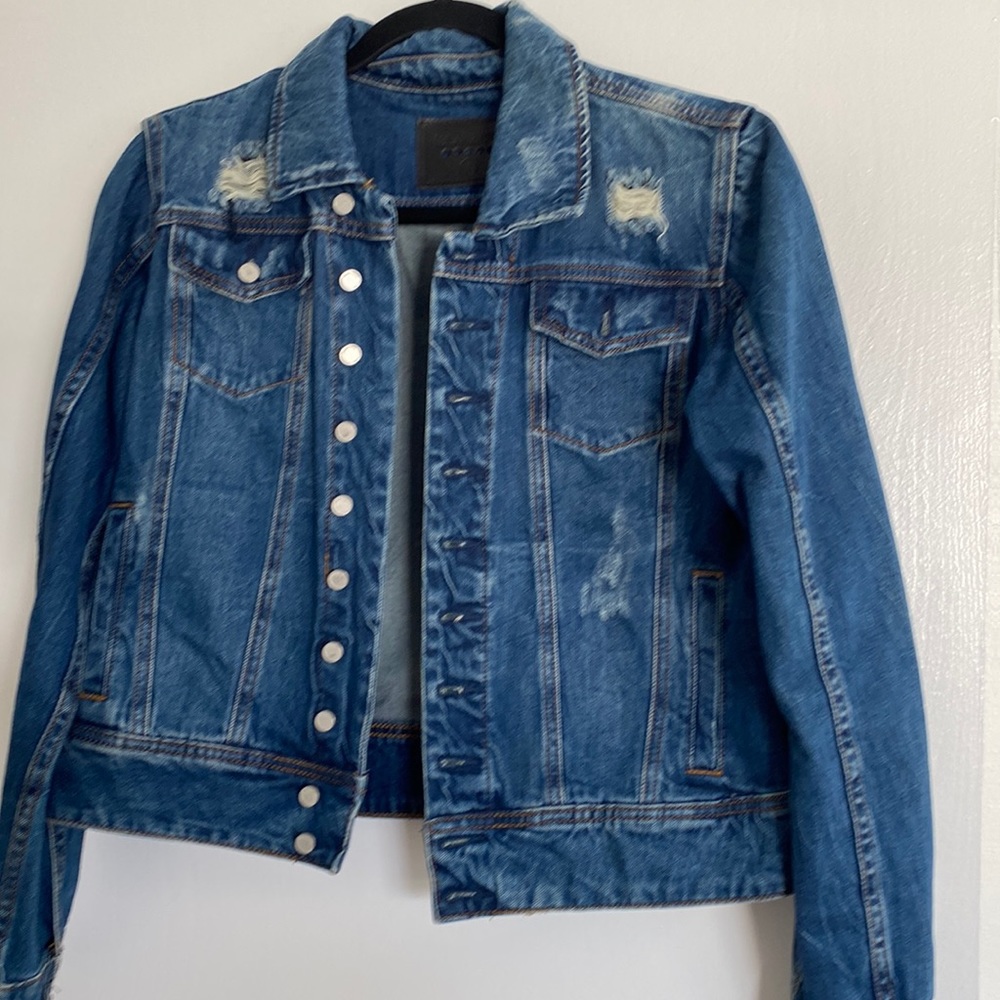Blanknyc distressed jean jacket